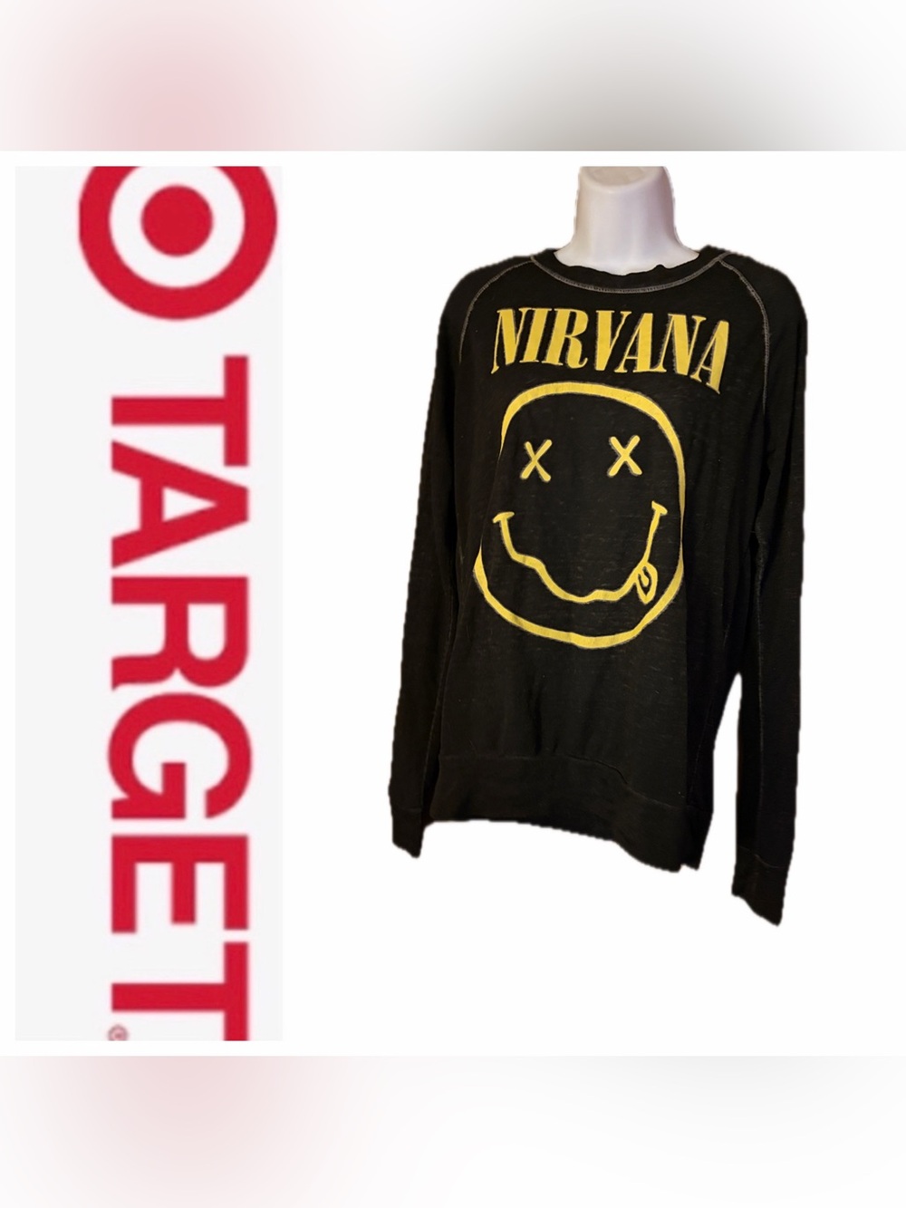 Nirvana Long Sleeve 🩶🤪 T-Shirt